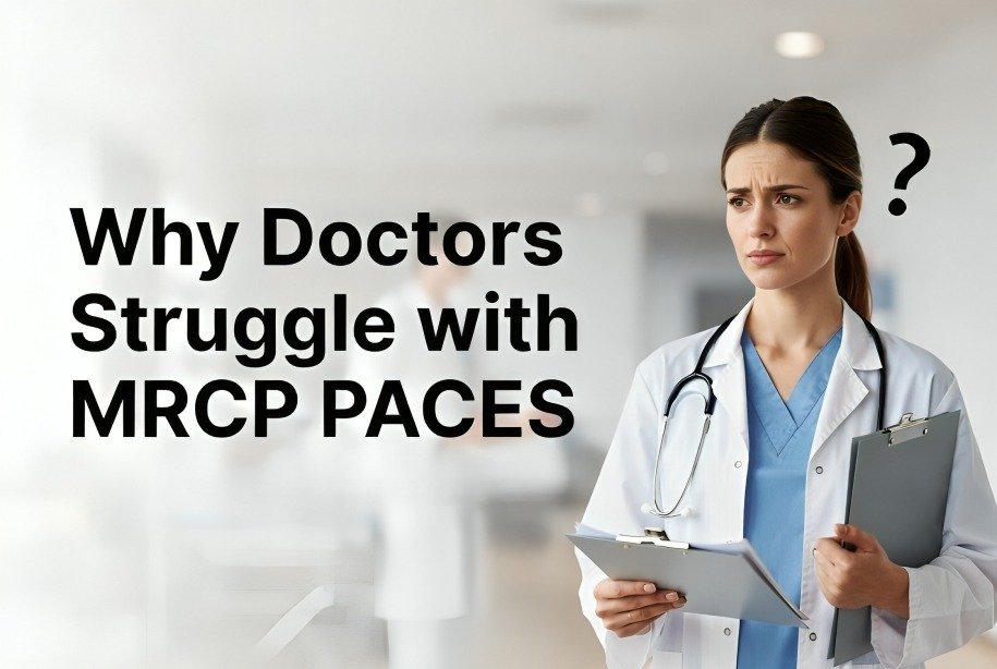 Medical student preparing for exams